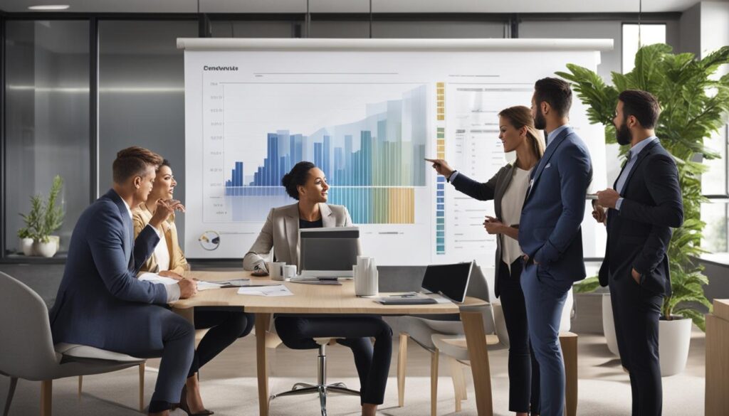 Working with real estate company